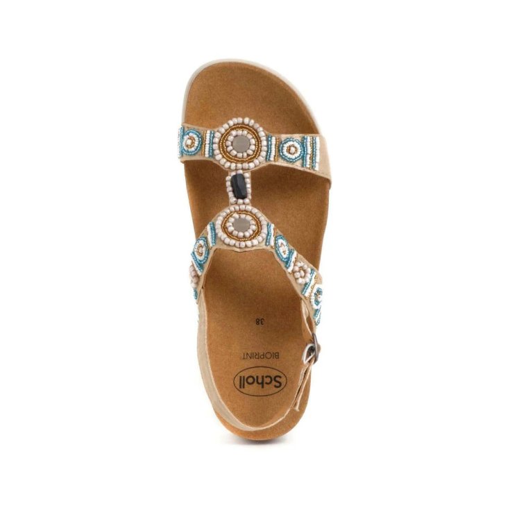 Scholl's Sandalo Bogot&agrave; Satin Platino 40