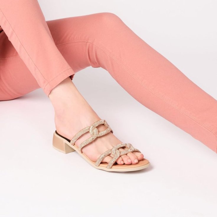 Scholl's LIPARI Microfibre W Rose Gold Mis 37