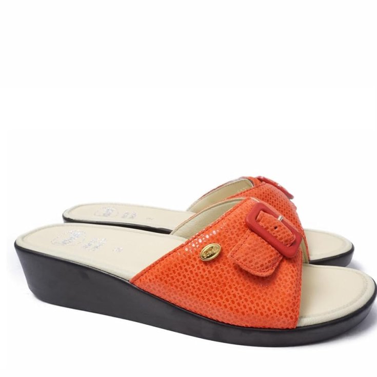 Scholl Mango Printed Synthetic W White Multi 38