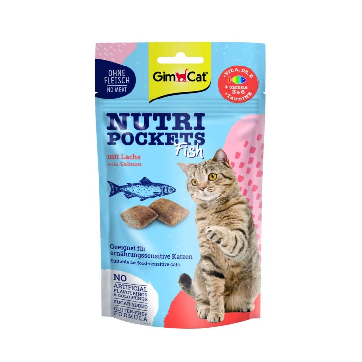 GIMCAT NUTRI POCKETS FISCHSALM