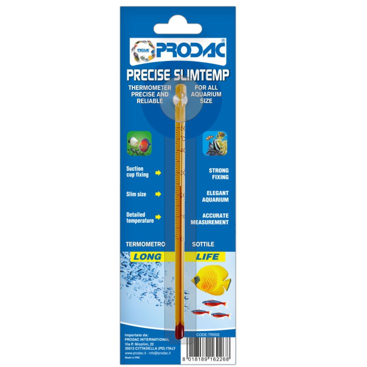 TERMOMETRO ALCOOL PRODAC SLIM