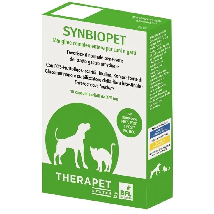 Therapet Synbiopet 10 Capsule