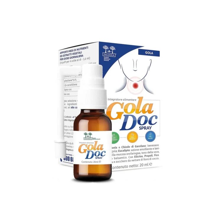 Salugea Goladoc 20ml Spray Benessere Gola