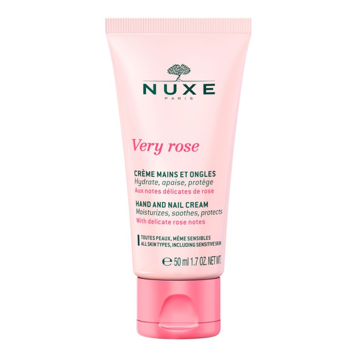 Nuxe Very Rose Crema Mani e Unghie Lenitiva 50 ml