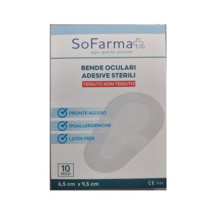 BENDA OCULARE MONOUSO 10PZ SOF