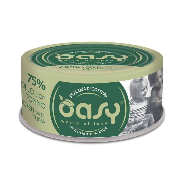 OASY WET CAT ML HUHN/THUNFISCH70G