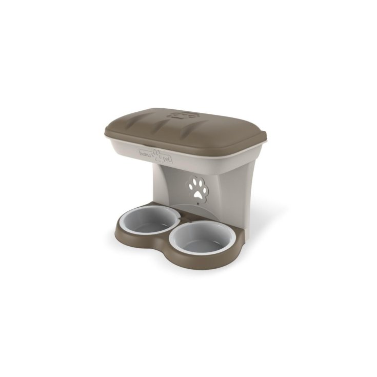 LEBENSMITTELSTÄNDER TAUPE SCHÜSSEL