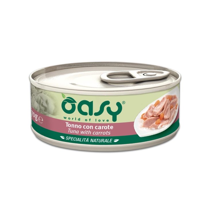 OASY WET CAT THUNFISCH/KAROTTEN 70G