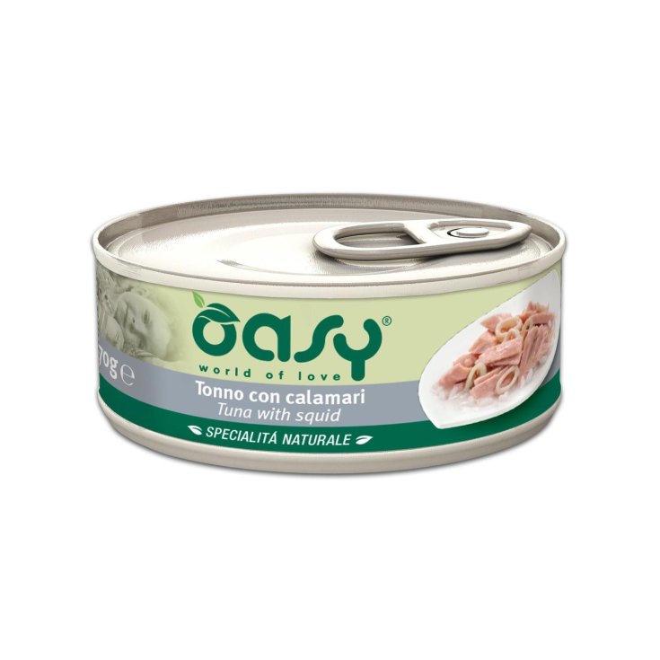 OASY WET CAT THUNFISCH/TINTENFISCH 70G