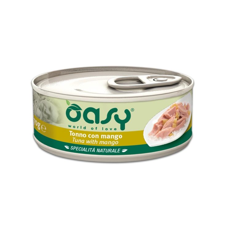 OASY WET CAT THUNFISCH/MANGO 70G