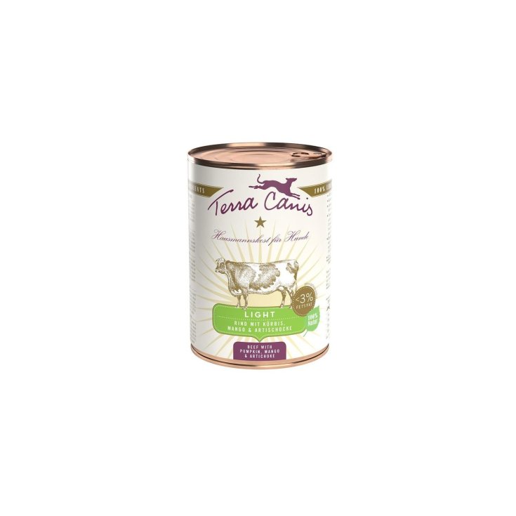 TERRA CANIS LEICHTES RINDFLEISCH 400G