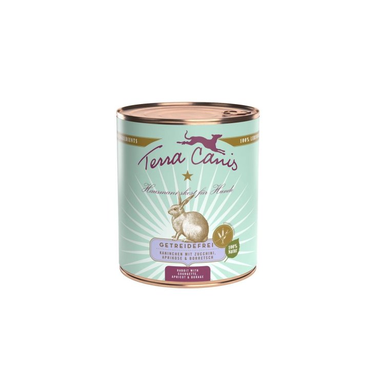 TERRA CANIS GETREIDEFREIES KANINCHEN 800G