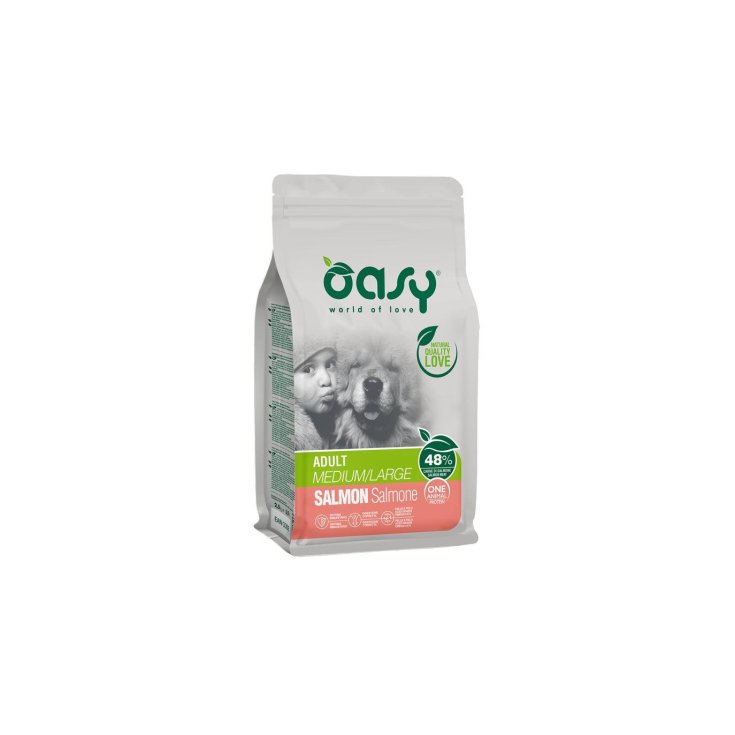 OASY DRY DOG OR AD M/L SAL 12KG