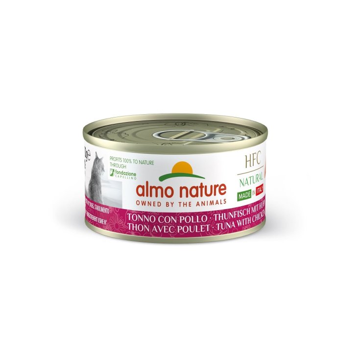 ALMO CAT NATURE ITALIEN 70 GR THUNFISCH HUHN