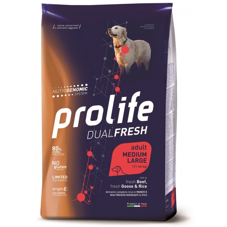 PROLIFE DOG DUAL AD RINDFLEISCH 12KG