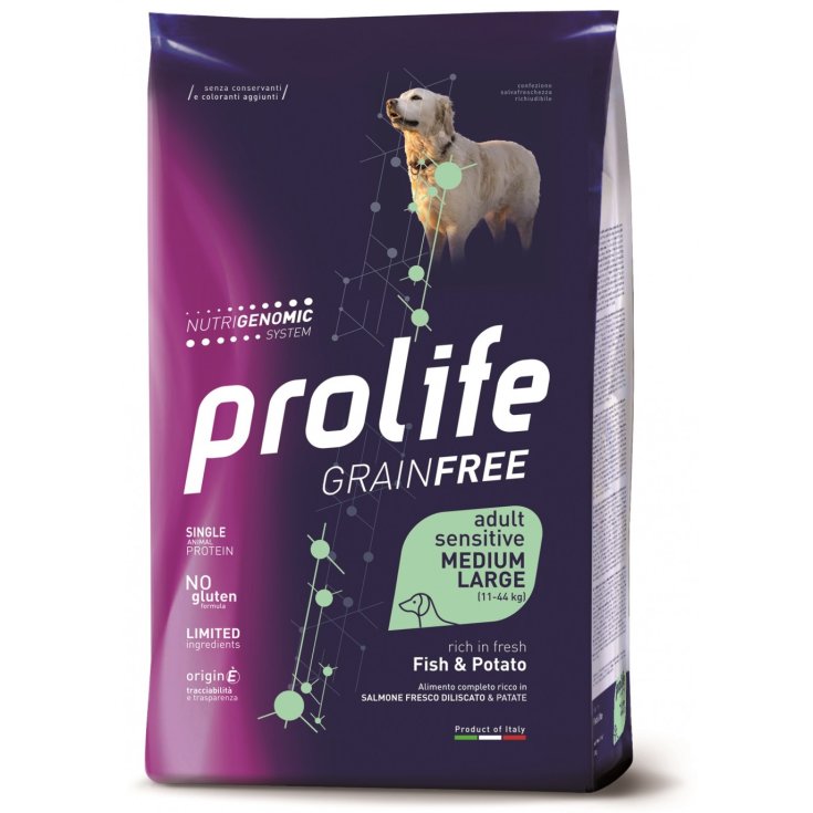 PROLIFE DOG GF AD FISH&POT10KG