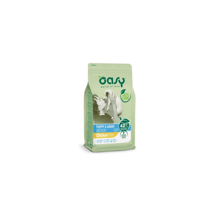 OASY DRY DOG PUPPY&J M 12KG NP