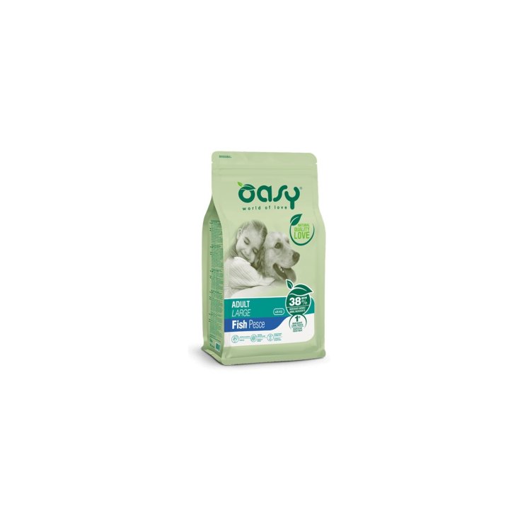 OASY DRY DOG L FISH 3KG NP