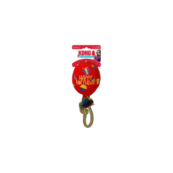 KONG GEBURTSTAG BALLON ROT MITTEL