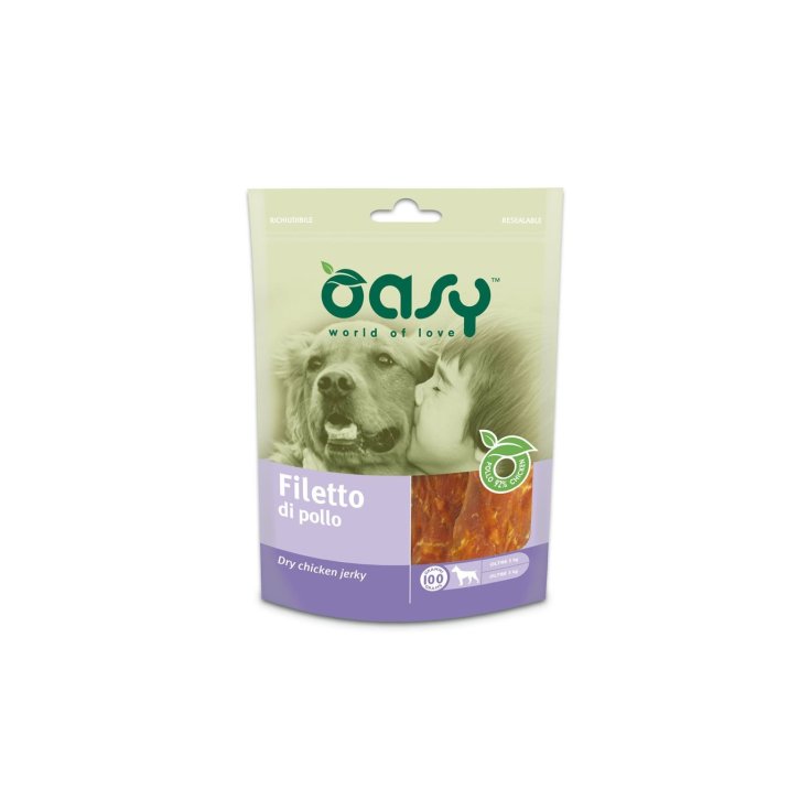 OASY SNACK HÜHNERFILET 100G