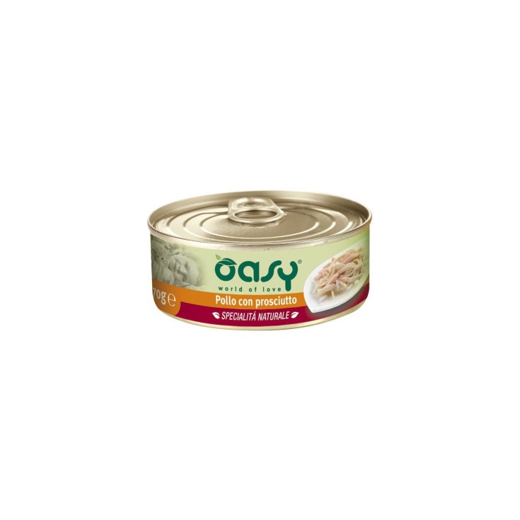 OASY WET CAT HUHN MIT SCHINKEN