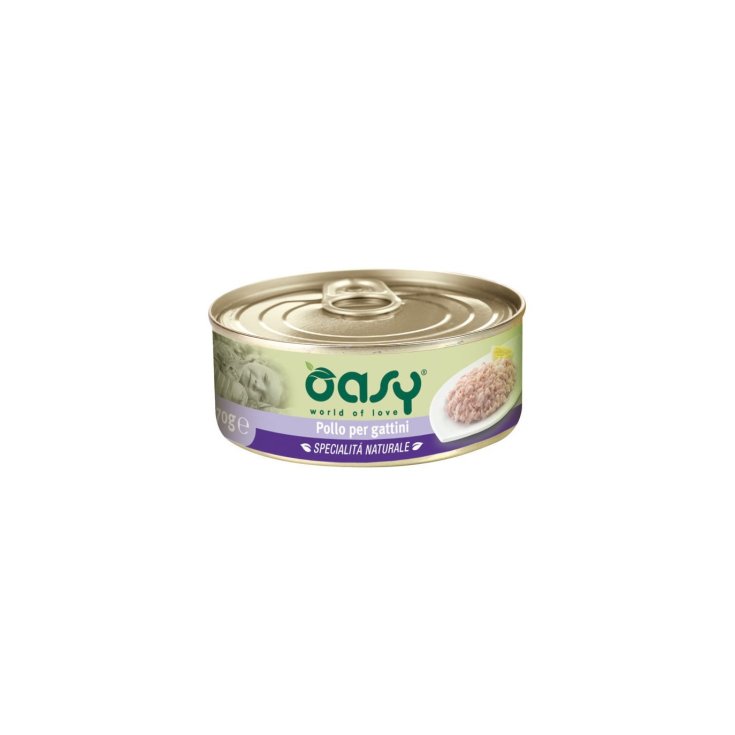 OASY WET CAT CHICKEN KITTENS 70G