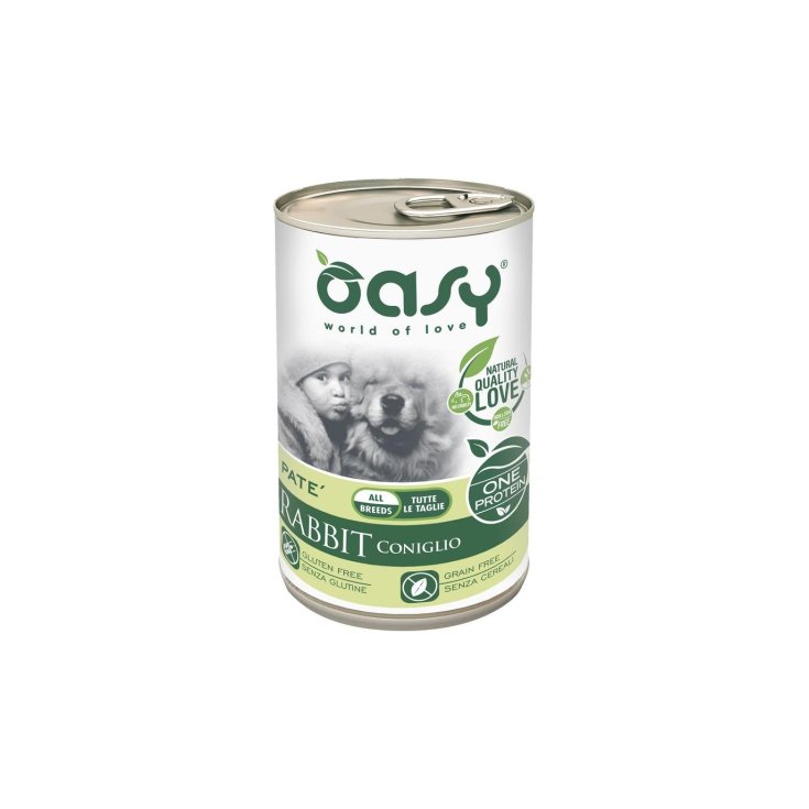 OASY WET DOG EIN KANINCHEN 400G