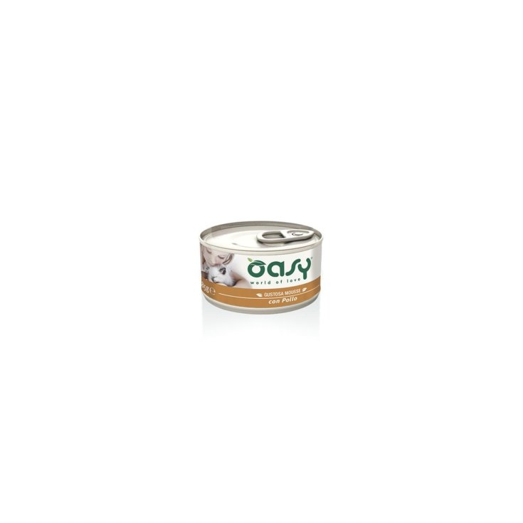 OASY WET CAT MOUSSE MIT HUHN85G