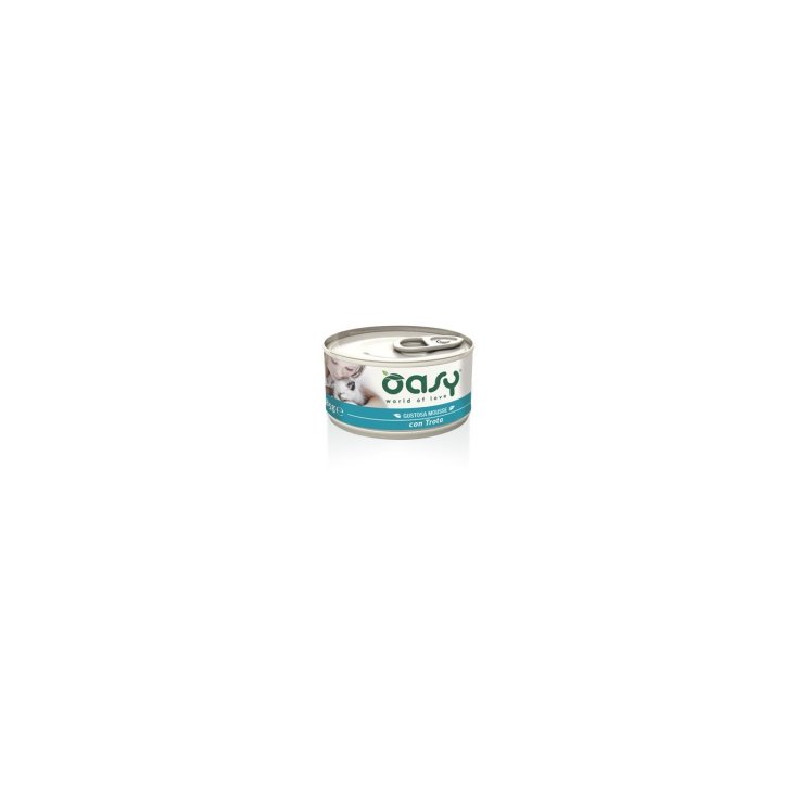OASY WET CAT MOUSSE MIT FORELLE85G
