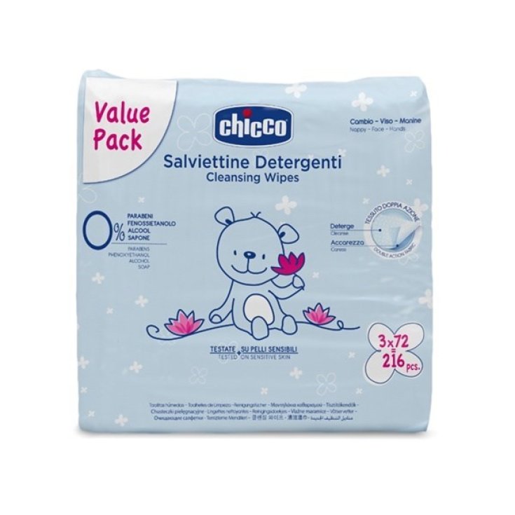 Chicco Tripack 72uds Rub