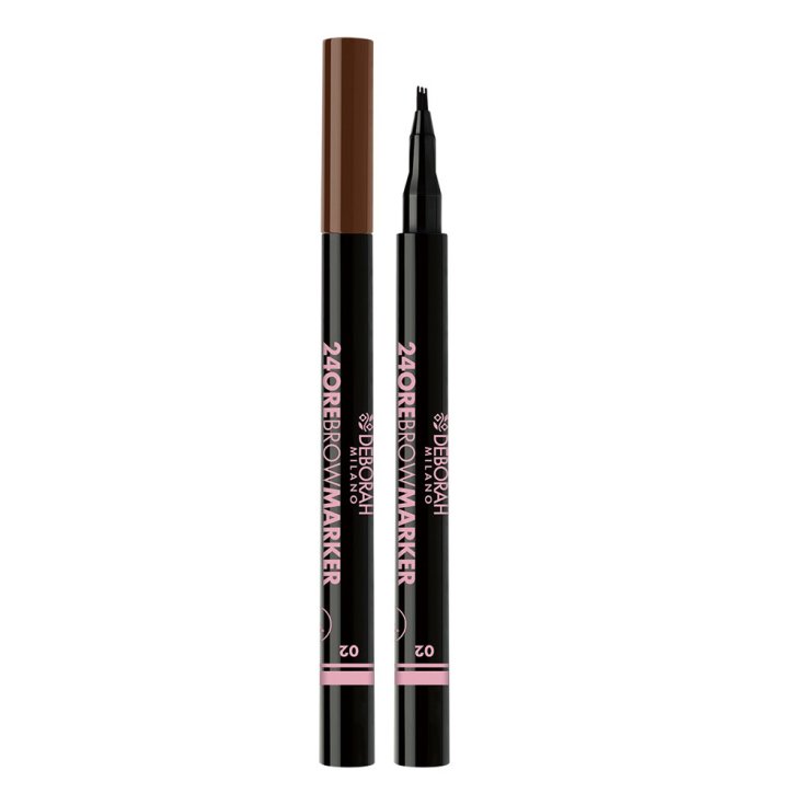 24ORE BROW Marker 02 Hellbraun DEBORAH Milano 0,8g