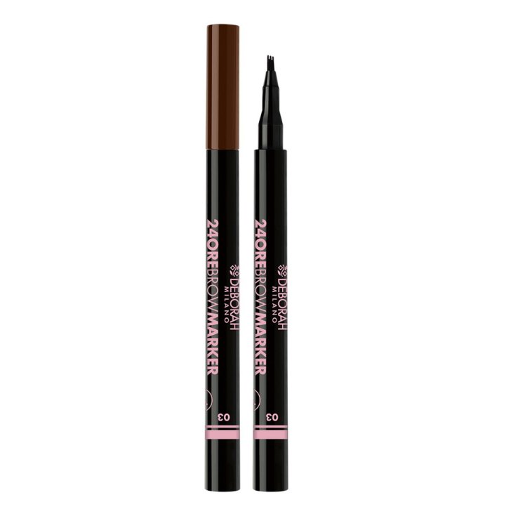 24ORE BROW Marker 03 Dunkelbraun DEBORAH Milano 0,8g