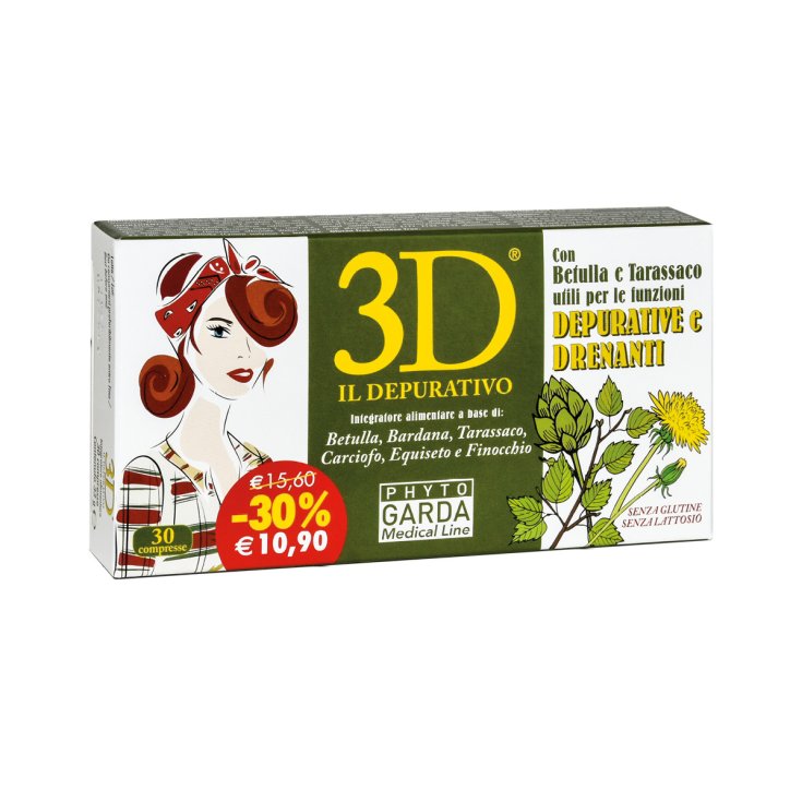3D DAS DEPURATIVE Phyto Garda 30 Tabletten