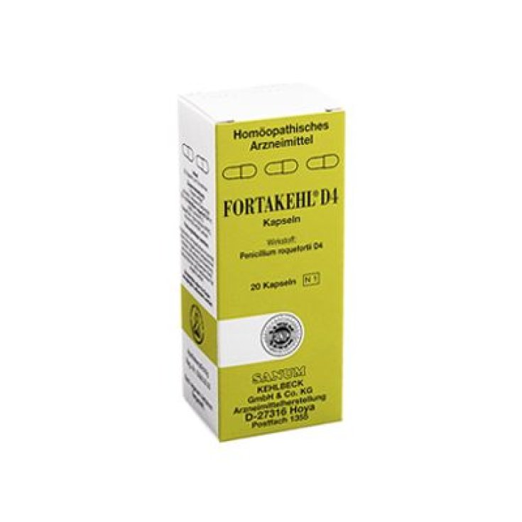 Sanum Fortakehl D4 Homöopathisches Arzneimittel 20 Kapseln