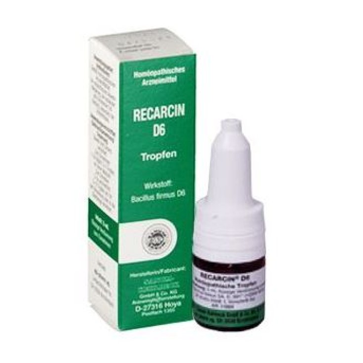Sanum Recarcin D6 Homöopathisches Arzneimittel 10 Zäpfchen