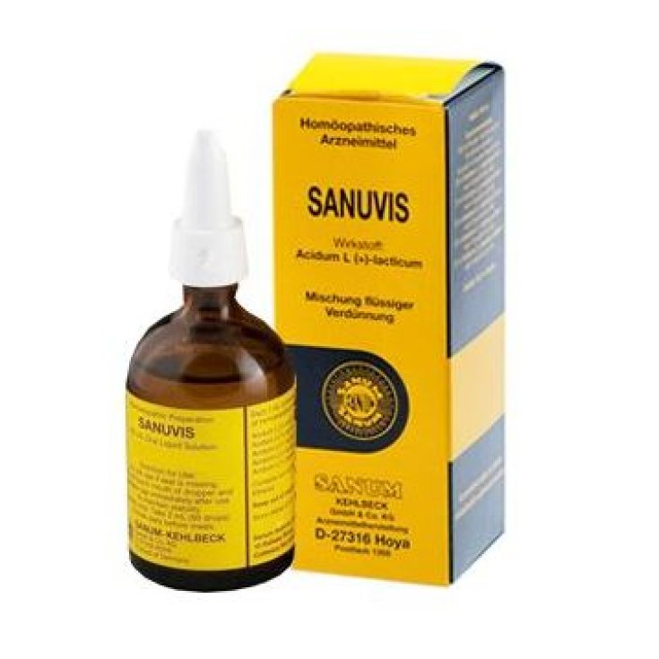 Sanum Sanuvis Drops Homöopathisches Arzneimittel 100ml