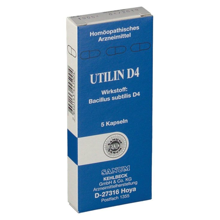 Sanum Utilin D4 Homöopathisches Arzneimittel 5 Kapseln