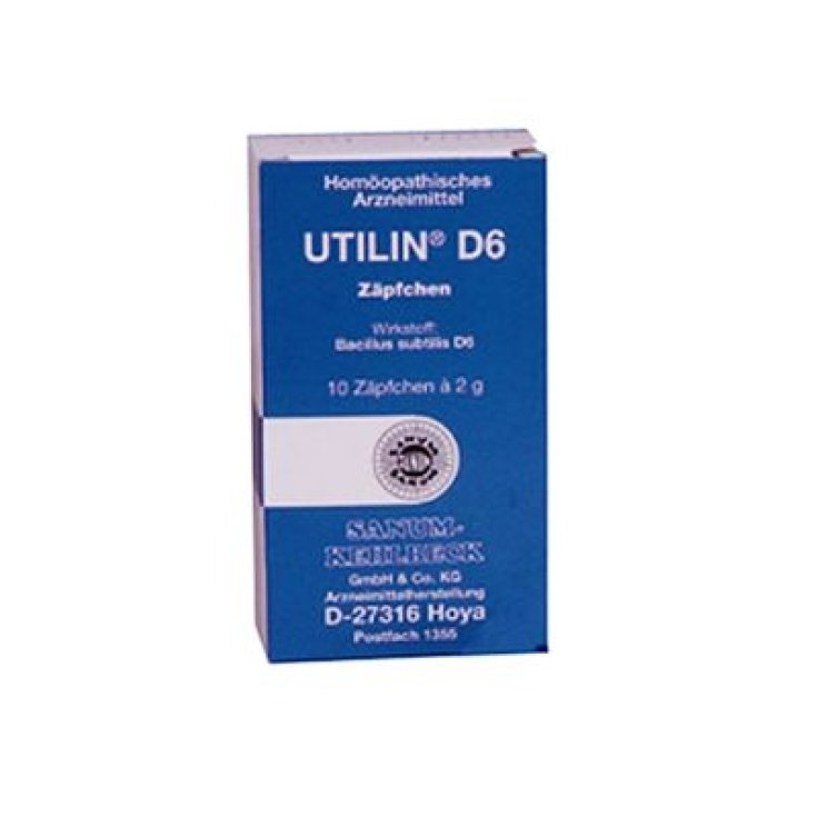 Sanum Utilin D6 Homöopathisches Mittel 10 Zäpfchen