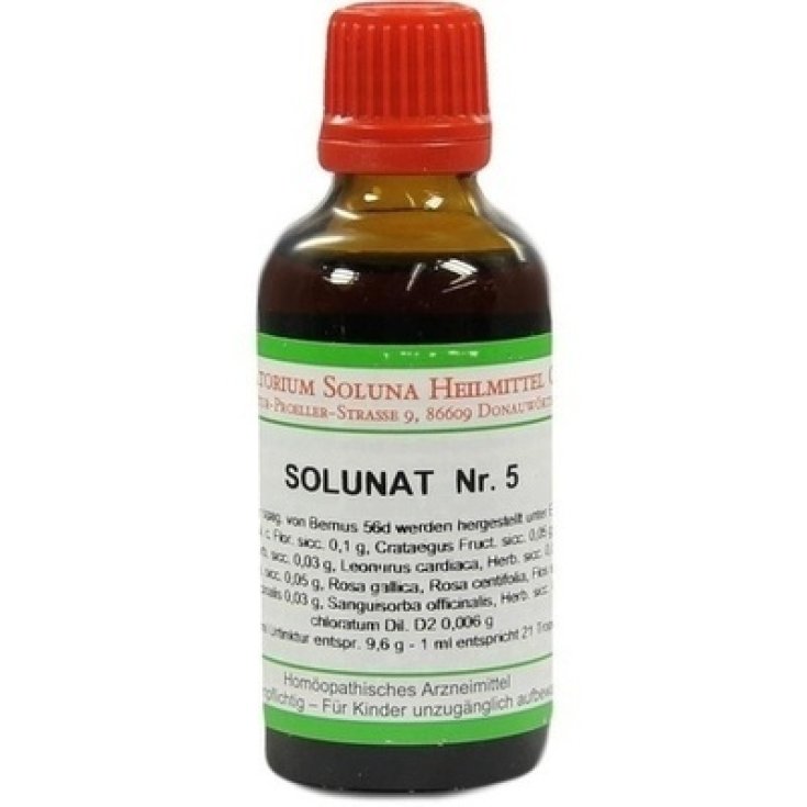 Solunat 5 Tropfen Homöopathisches Mittel 50ml