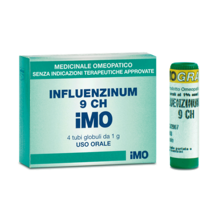 Imo Influenzinum 9ch Homöopathisches Mittel 4 Einzeldosis-Röhrchen mit 1 g