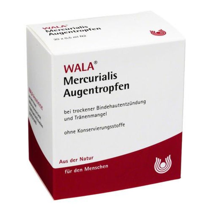 Wala Mercurialis Comp Augentropfen Lösung 5 x 0,5 ml