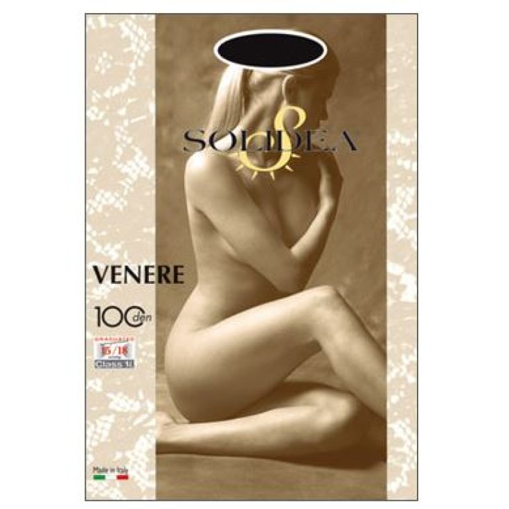 Solidea Venere 100 Nude Strumpfhose Schwarz Farbe Größe 2