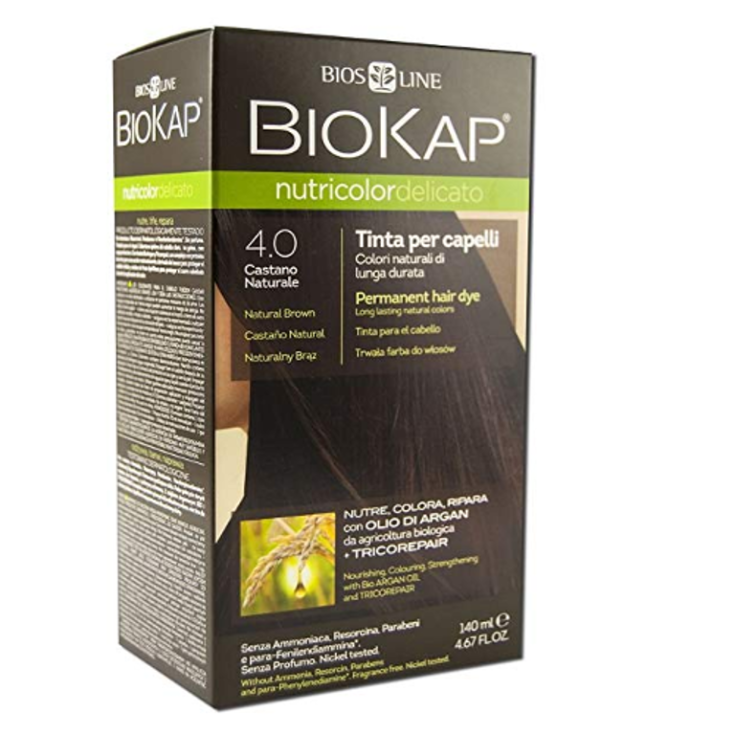 Bios Line Biokap Nutricolor Delicato 4,00 Naturbraun 140ml