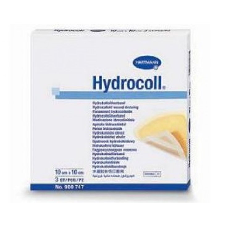 Hydrocoll Steriler Hydrokolloid-Verband 10x10 10 Verbände