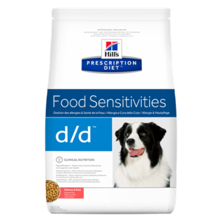 Hill's Prescription Diet Canine d/d Food Sensitivitys mit Reis und Lachs 2kg