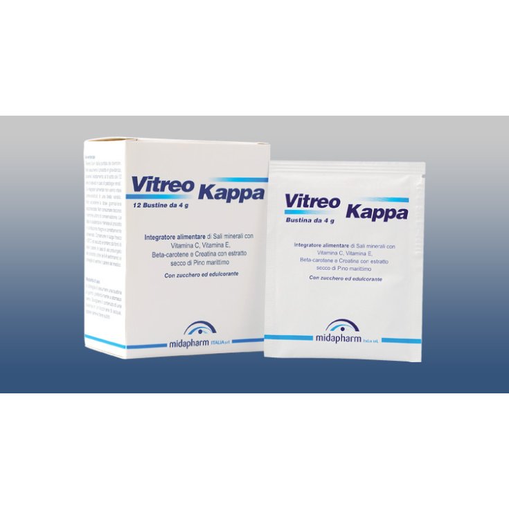 Midapharm Vitreo Kappa Nahrungsergänzungsmittel 12 Beutel