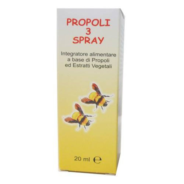 Studio 3 Farma Propoli Spray Nahrungsergänzungsmittel 20ml