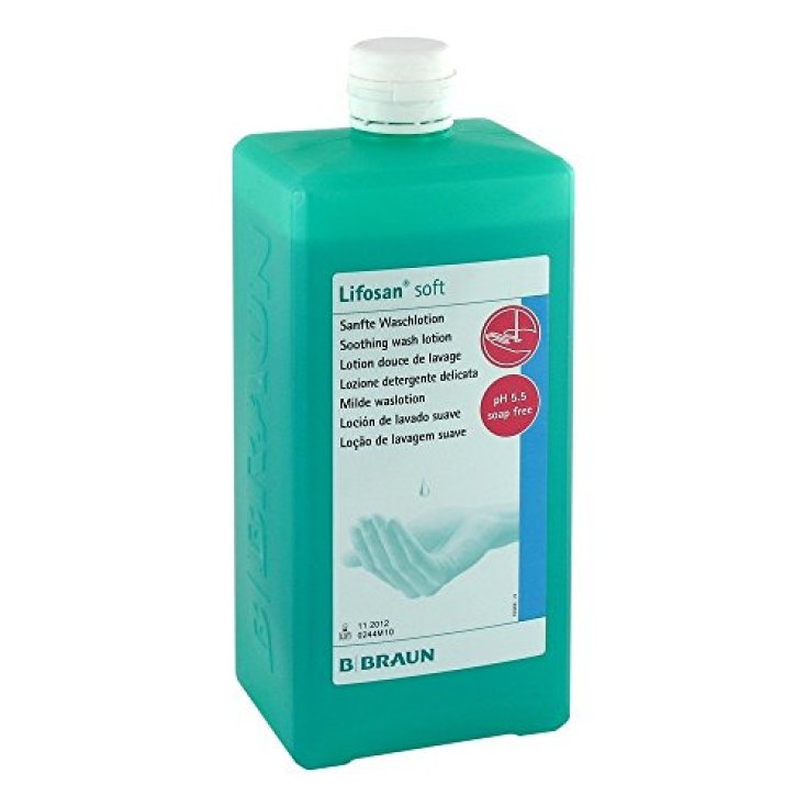 B. Braun Lifosan® Soft Beruhigende Reinigungslotion 1000 ml 1 Flasche ohne Spender