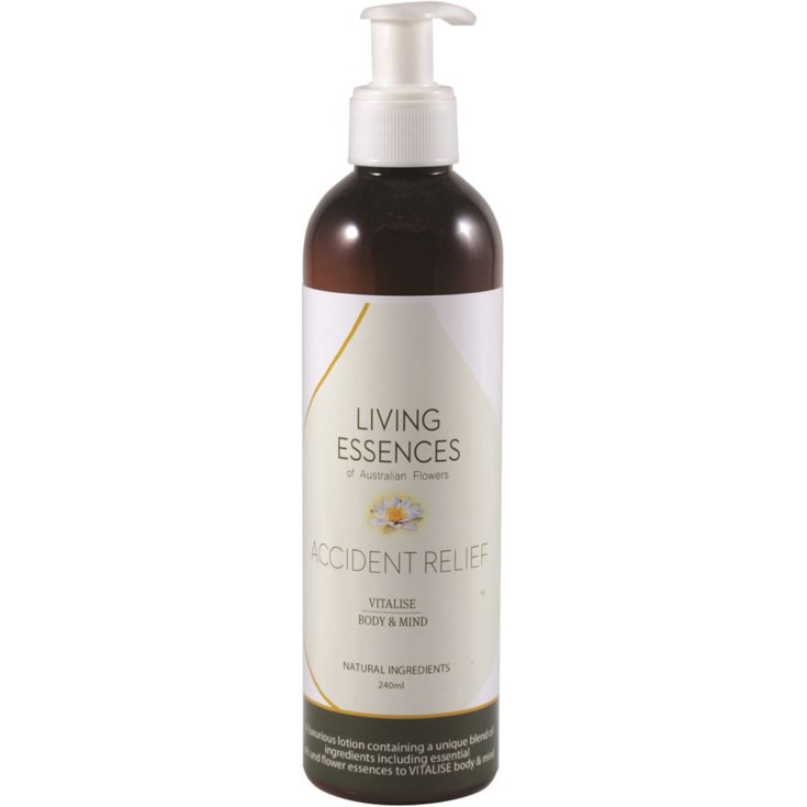 Living Essences of Australian Flowers Lotion zur Linderung von Unfällen für Körper und Geist, 240 ml