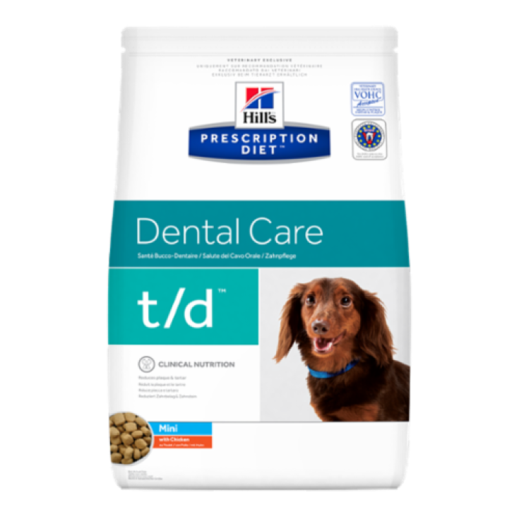Hill's Prescription Diet Canine t/d Zahnpflege Mini Größe 3kg